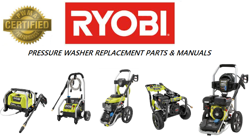 RYOBI POWER WASHER MANUALS & PARTS